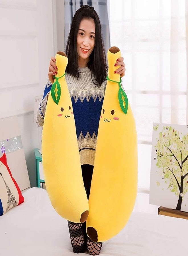 Tickles Banana Soft Stuffed Plush Sleeping Pillow Toy for Kids Boys & Girls Birthday Gifts Home Decor (Color: Yellow Size: 35 cm) - Image 5